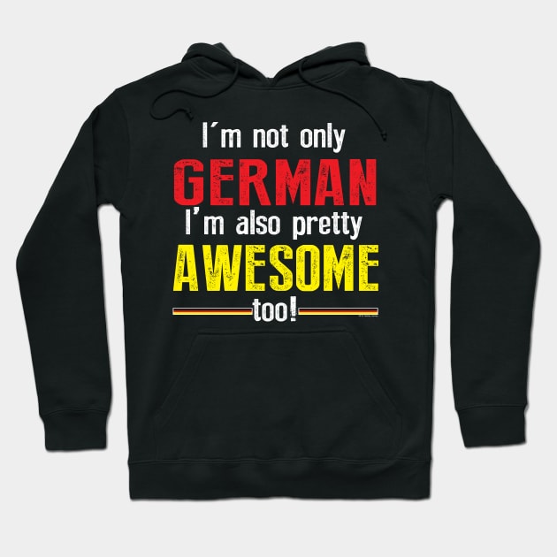 German Awesome Hoodie by Illustratorator